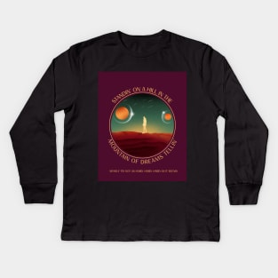 going to california Kids Long Sleeve T-Shirt